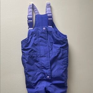 Lily & Dan Kids Purple Snow Bibs